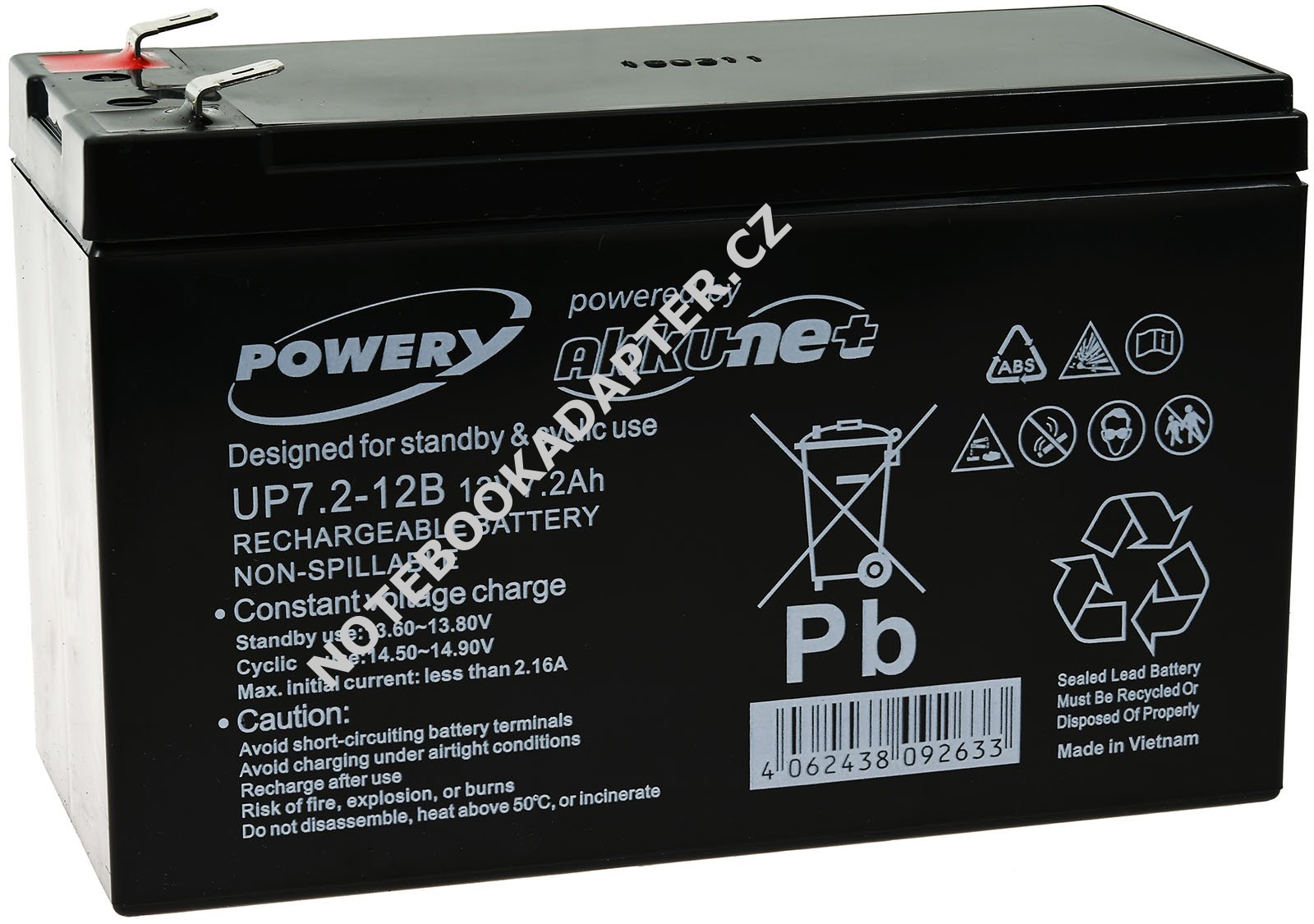 aku pro UPS APC Power Saving Back-UPS BE550G-GR - Powery
