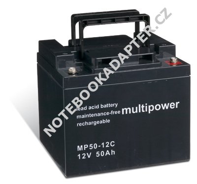 Akumulátor MP50-12C cyklický provoz - Powery