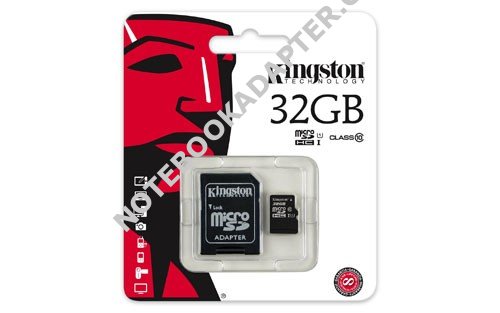 paměťová karta Kingston microSDHC 32GB class 10 (blistr)
