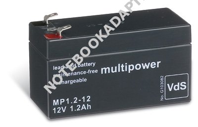 Powery olověná baterie (multipower) MP1,2-12 nahrazuje FIAMM FG20121A