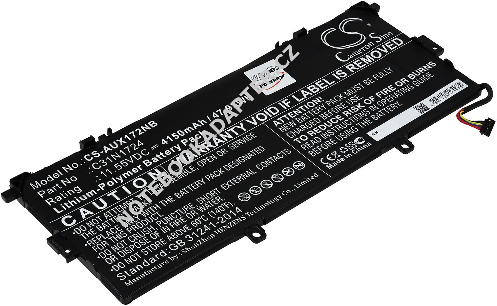aku pro Asus ZenBook 13 UX331UN-WS51T