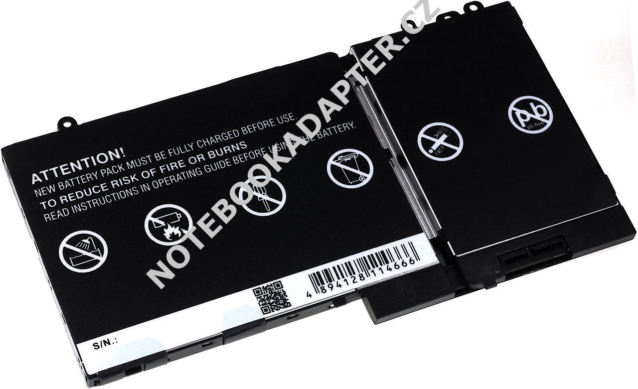 aku pro Dell Latitude 12 5000 / Typ 09P402