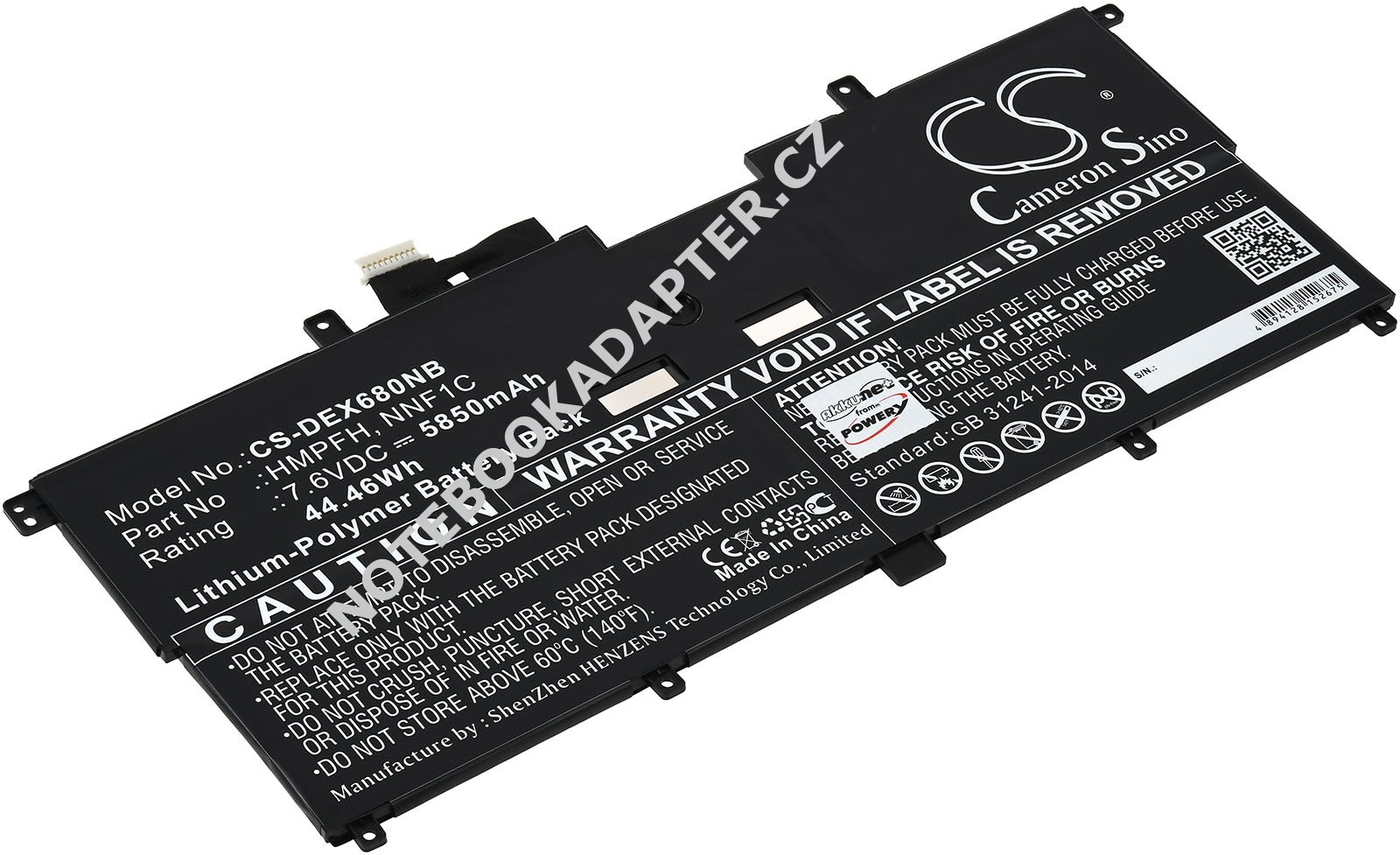 aku pro Dell XPS 13-9365-D1805TS