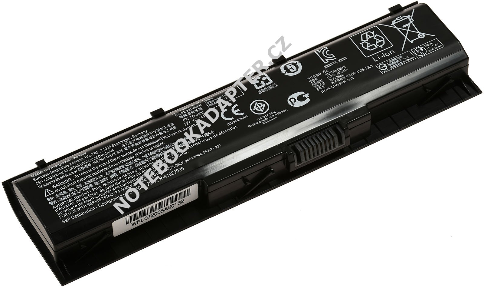 aku pro HP 17-ab202ng / 17-ab203ng / 17-ab204ng