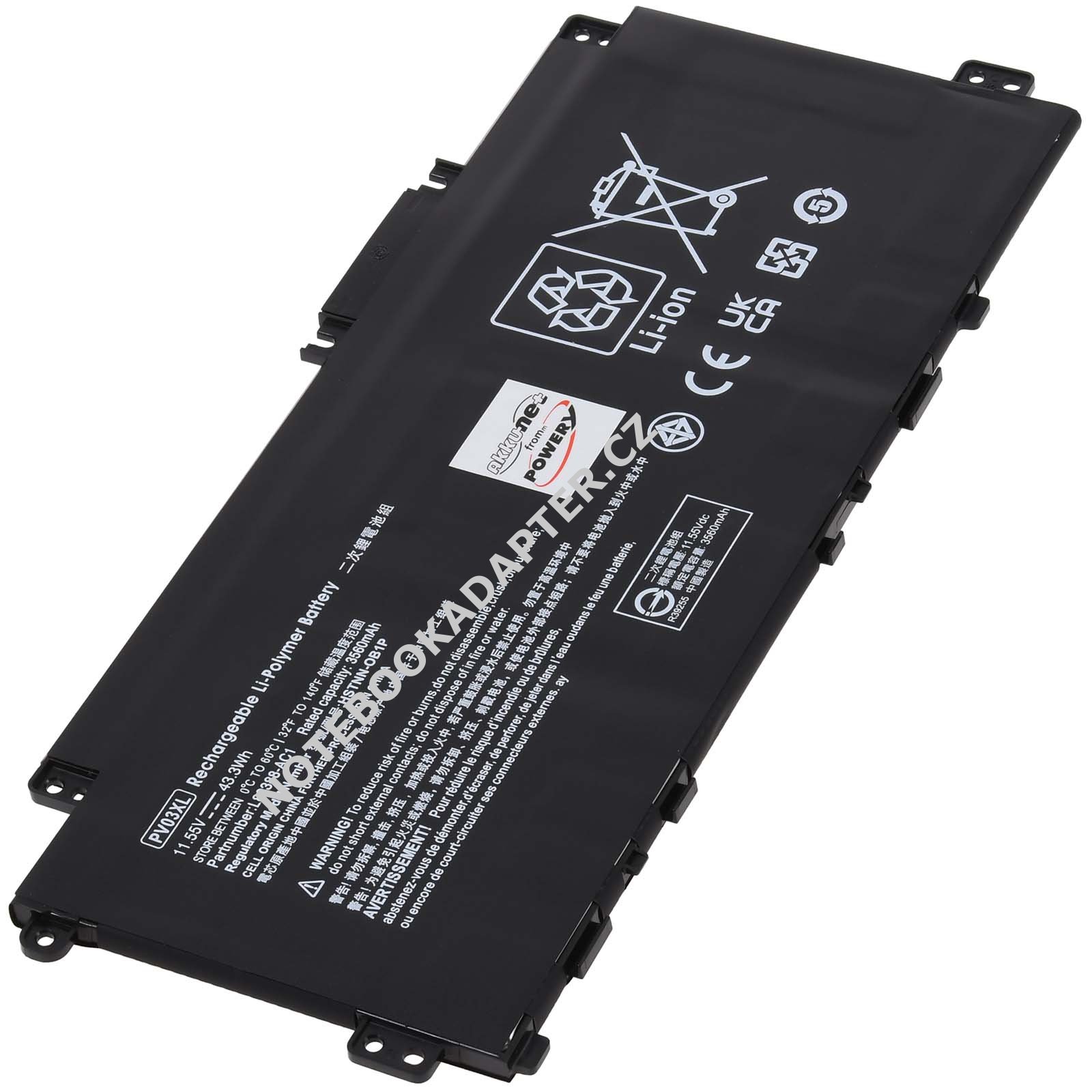 aku pro HP Pavilion 13-bb0047nr Laptop