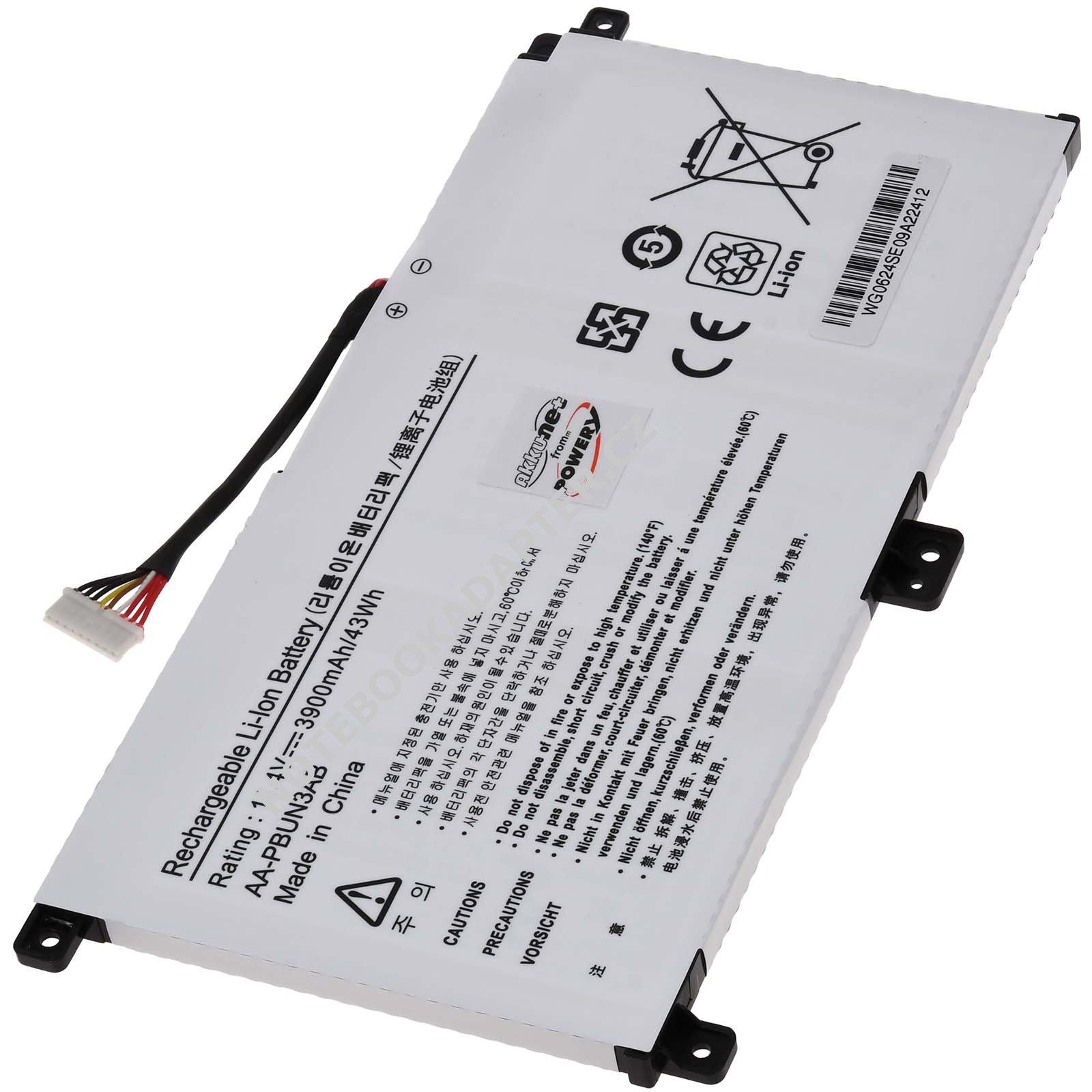 aku pro Samsung NT501R5L-M07/C Laptop