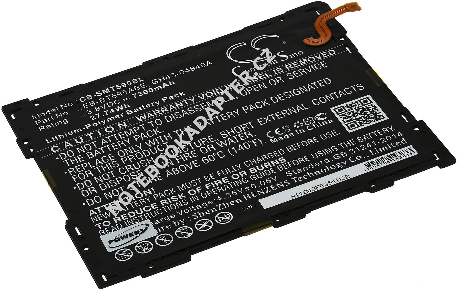 aku pro Samsung SM-T590 / SM-T595