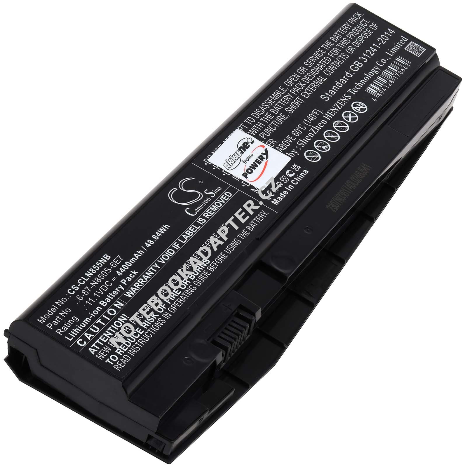 aku pro Schenker XMG A517 Coffee Lake