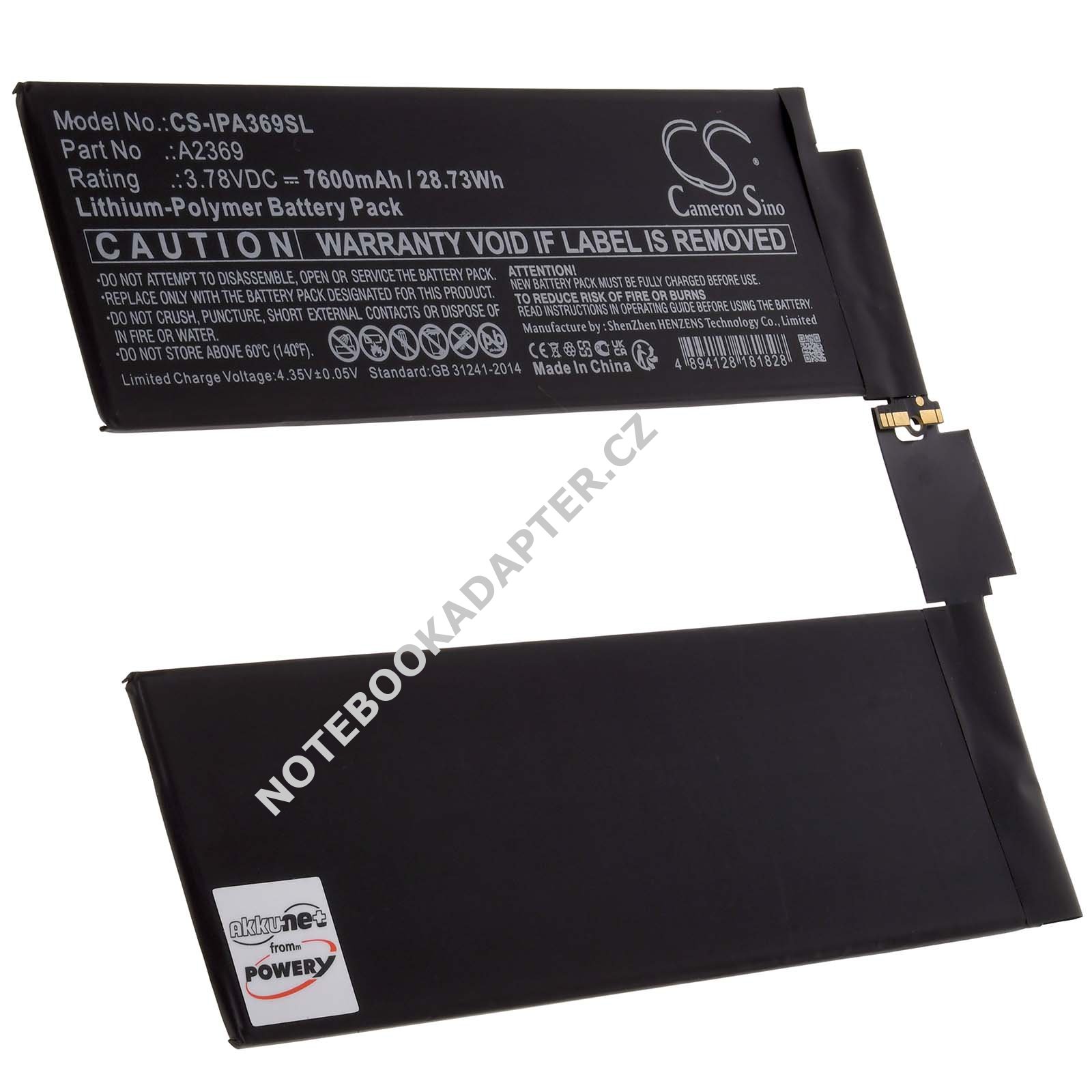 aku pro tablet Apple iPad Pro 11 3. generace 2021