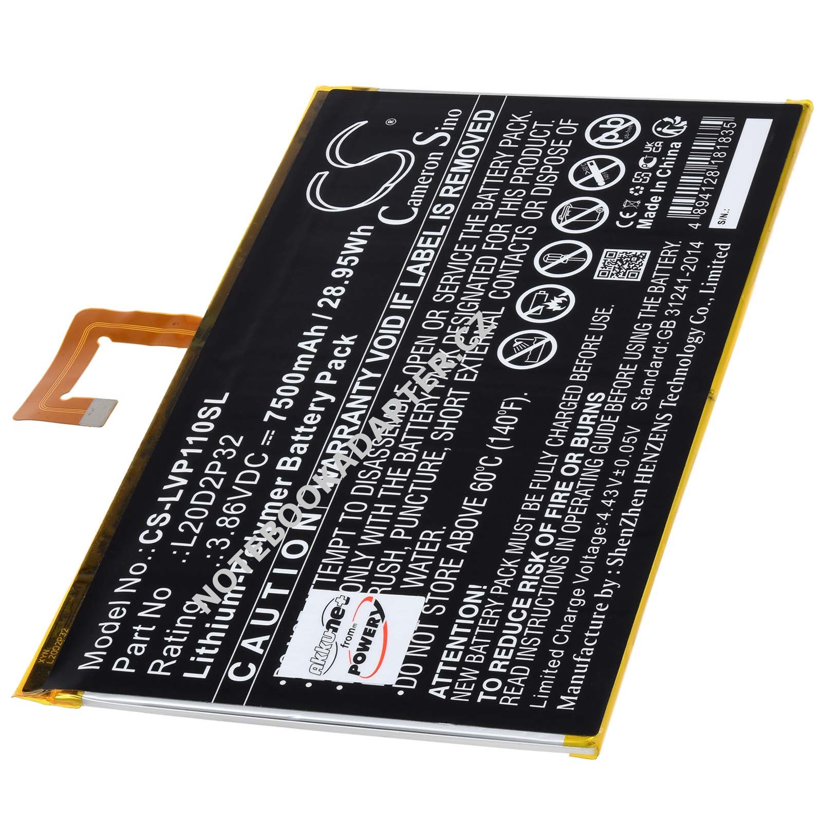 aku pro tablet Lenovo TB-J606F