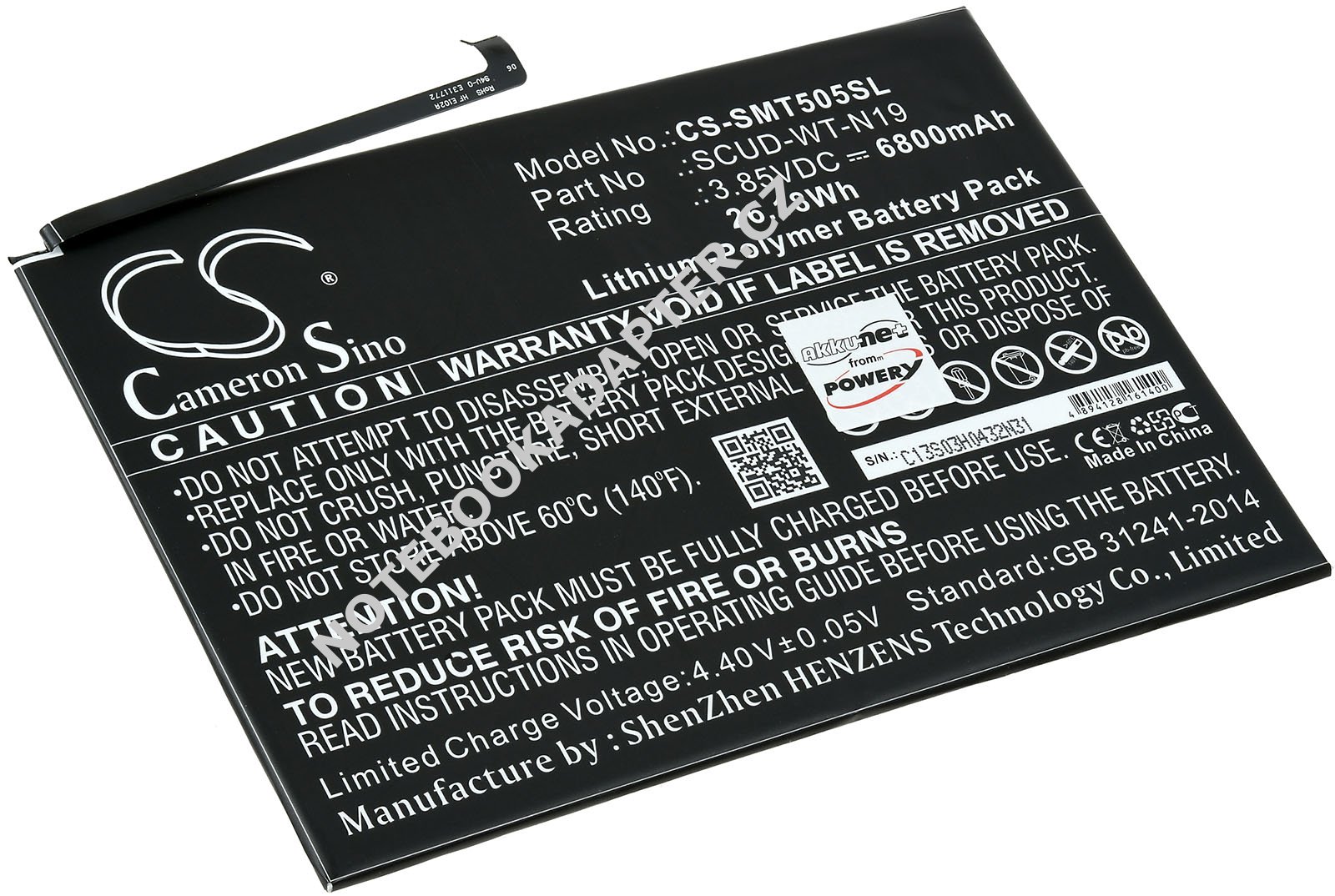 aku pro tablet Samsung SM-T500, SM-T505