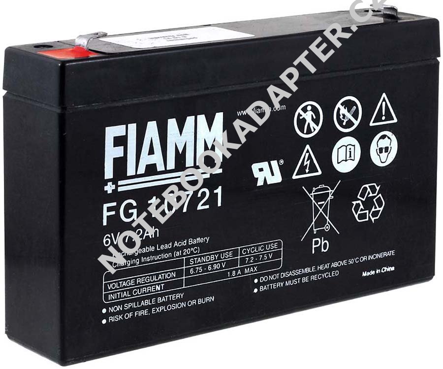 Akumulátor FG10721 - FIAMM originál