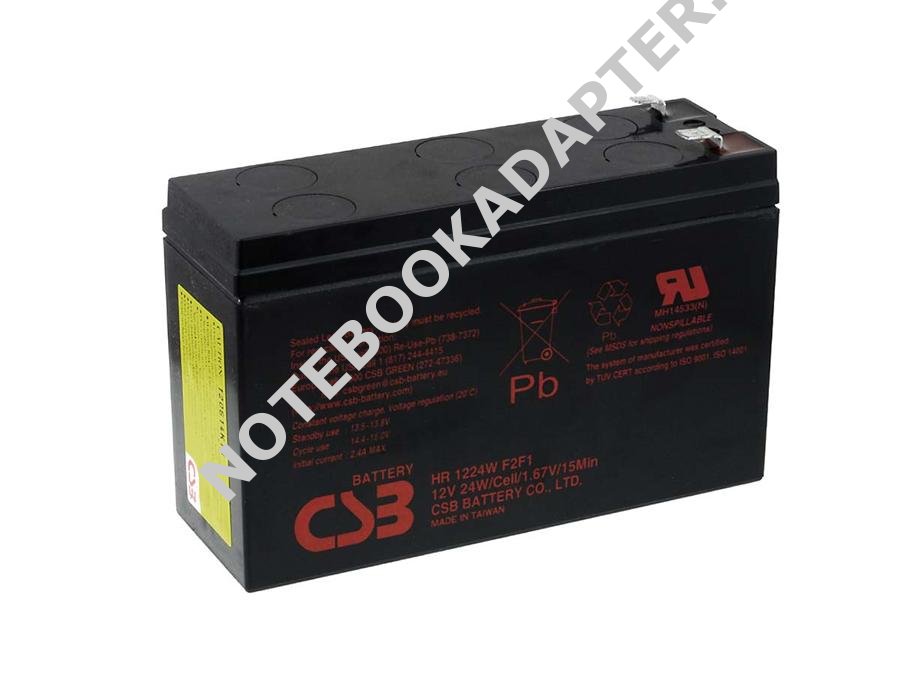 Akumulátor HR1224WF2 12V 24W - vysoký proud - CSB originál