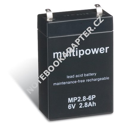 Akumulátor MP2,8-6P - Powery