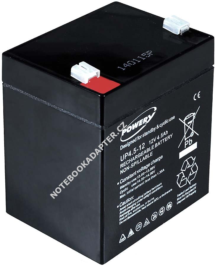 Akumulátor Typ FG20451 12V 4,5Ah - Powery