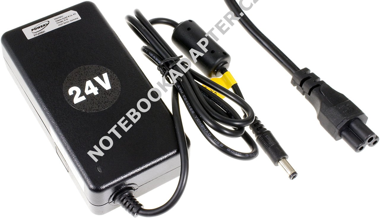 nabíječka / síťový adaptér pro E-Bike-, elektrokoloaku s 24V 52W Li-Ion