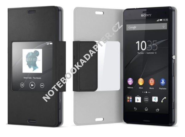 Pouzdro Sony SCR26 černé pro Xperia Z3 Compact