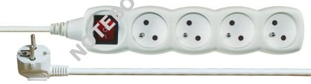 prodlužovací kabel s vypínačem 4 zásuvky 3m