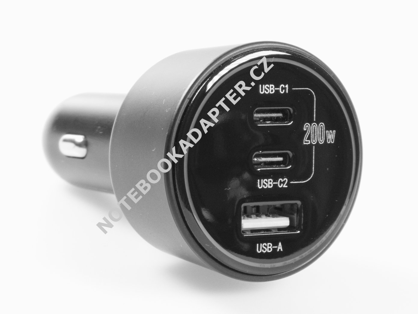 Univerzální Auto adaptér HP 12-24V s USB-C kabelem