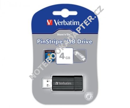 Verbatim USB flash disk PinStripe 4GB